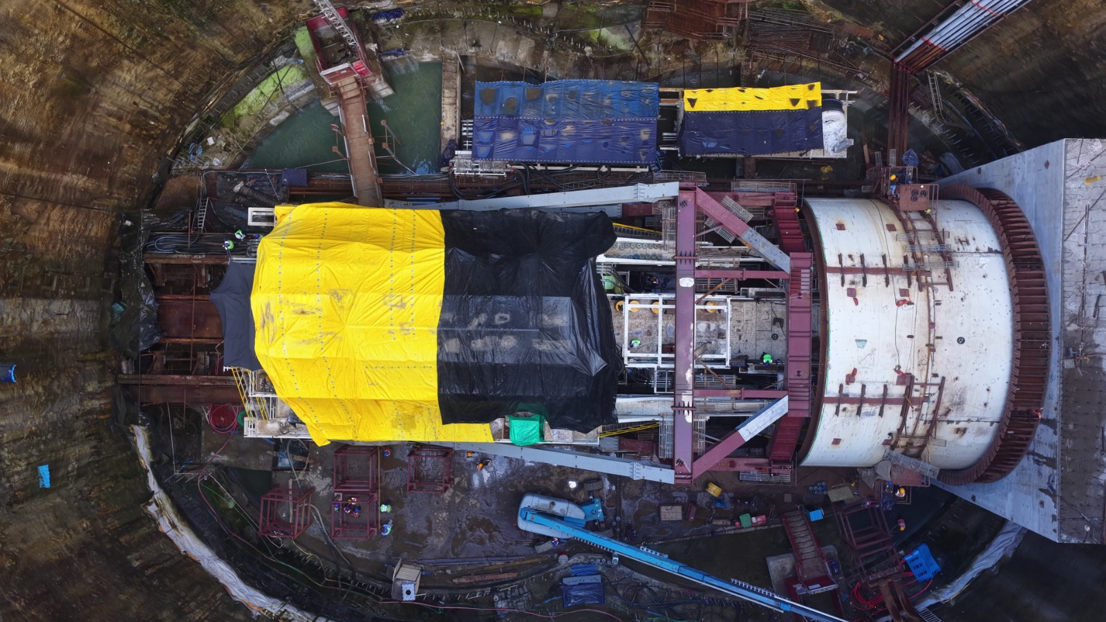 Second Tunnel Boring Machine Starts to Excavate India’s First Undersea Tunnel beneath Thane Creek in Maharashtra for Mumbai–Ahmedabad Bullet Train Project